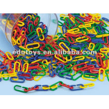 plastic link toys teaching mathematical set